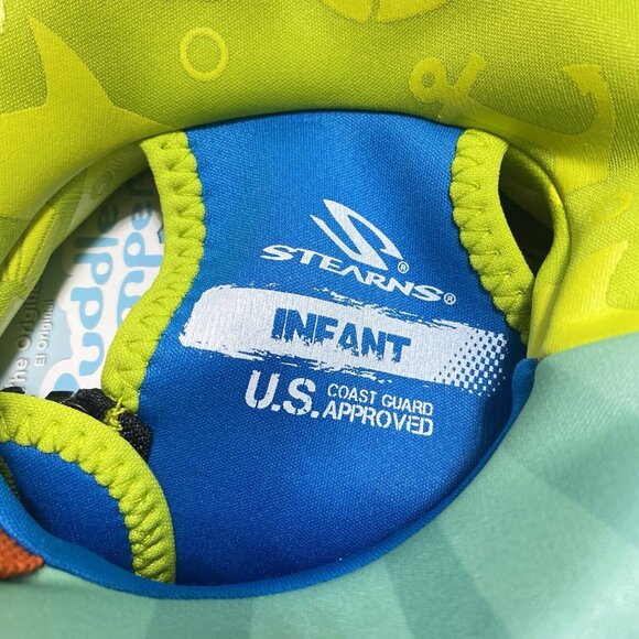 Stearns Infant U.S Coast Guard Approved Infant Life Jacket Under 30 Lbs New - Picture 7 of 9